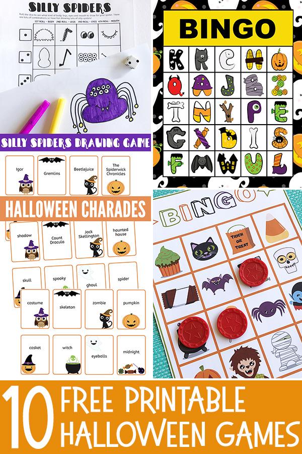 Explore Fun Free Halloween Printable Games for Everyone!