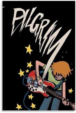 Scott Pilgrim Home Decor: Movie Posters, Stickers & Canvas Art