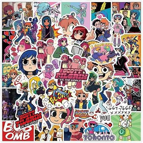 Scott Pilgrim Home Decor: Movie Posters, ⁢Stickers​ & Canvas Art